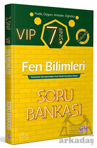 7. Sınıf Vıp Fen Bilimleri Soru Bankası