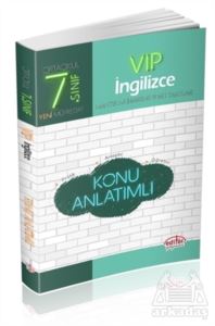 7. Sınıf VIP İngilizce Konu Anlatımı