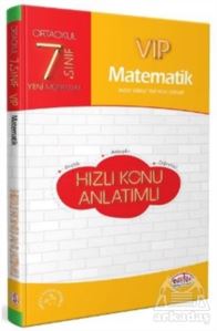 7. Sınıf VIP Matematik Hızlı Konu Anlatımlı