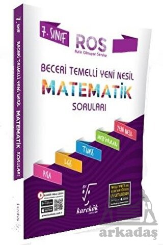 7.Sınıf Yeni Nesil Beceri Temelli Matematik Soruları (Ros)