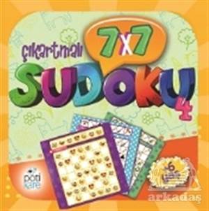 7X7 Çıkartmalı Sudoku - 4 (Çıkartmalı)