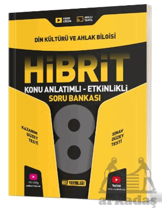 8. Sınıf Hibrit Din Kültürü Ve Ahlak Bilgisi Soru Bankası - Thumbnail