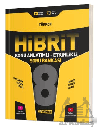 8. Sınıf Hibrit Türkçe Soru Bankası