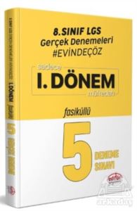 8. Sınıf LGS 1. Dönem Fasiküllü 5 Deneme Sınavı