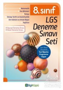 8. Sınıf LGS Deneme Sınavı Seti