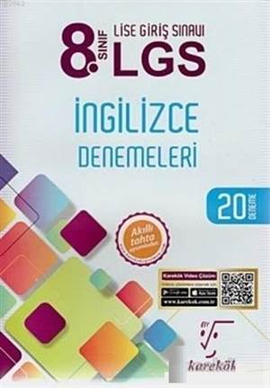 8. Sınıf LGS İngilizce Denemeleri 20 Deneme