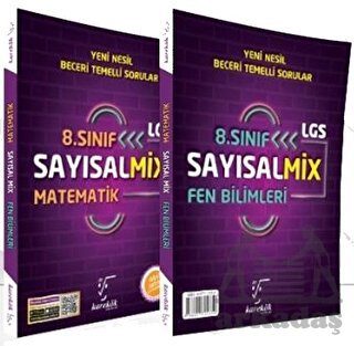 8. Sınıf LGS Sayısalmix Matematik - Fen Bilimleri