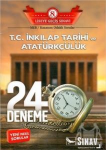 8. Sınıf T.C. İnkılap Tarihi Ve Atatürkçülük 24 Deneme