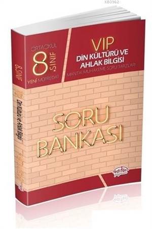 8. Sınıf VIP Din Kültürü Ve Ahlak Bilgisi Soru Bankası