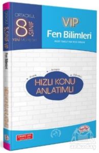 8. Sınıf VIP Fen Bilimleri Hızlı Konu Anlatımlı