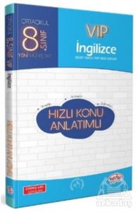 8. Sınıf VIP İngilizce Hızlı Konu Anlatımlı