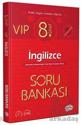 8. Sınıf Vıp İngilizce Soru Bankası