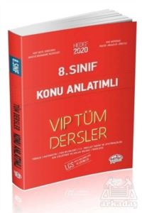 8. Sınıf VİP Tüm Dersler Konu Anlatımlı