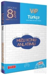 8. Sınıf VIP Türkçe Hızlı Konu Anlatımı