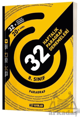 8.Sınıf 32 Haftalık Paragraf Denemeleri