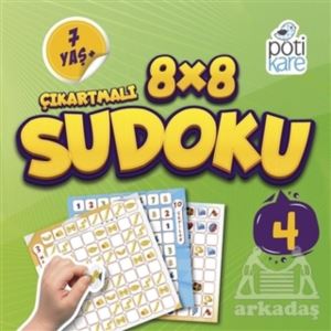 8X8 Çıkartmalı Sudoku (4)