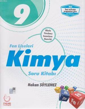 9. Sınıf Fen Liseleri Kimya Soru Kitabı YENİ