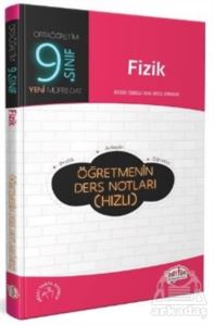 9. Sınıf Fizik Öğretmenin Ders Notları (Hızlı)