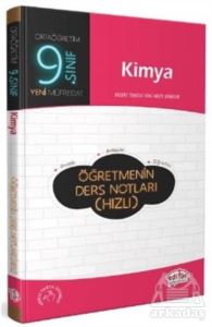 9. Sınıf Kimya Öğretmenin Ders Notları (Hızlı)