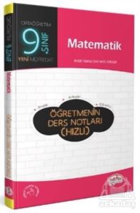 9. Sınıf Matematik Öğretmenin Ders Notları (Hızlı)