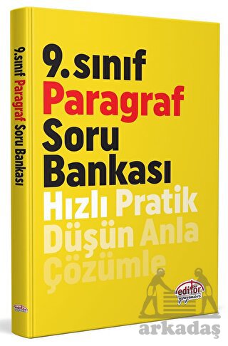 9. Sınıf Paragraf Soru Bankası Editör Yayınevi