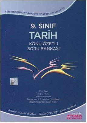 9. Sınıf Tarih Konu Özetli Soru Bankası (2018)