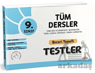 9. Sınıf Tüm Dersler - Beceri Temelli Testler