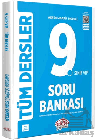 9. Sınıf VIP Tüm Dersler Soru Bankası