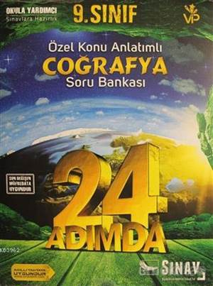 9.Sınıf 24 Adımda Coğrafya Soru Bankası