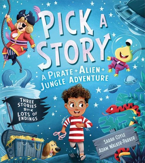 A Pirate + Alien + Jungle Adventure - Pick a Story