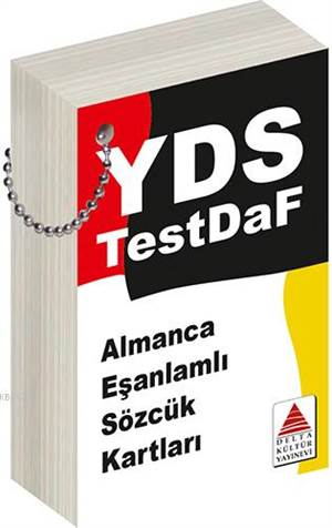 Almanca Eş Anlamlı Sözcük Kartları; YDS