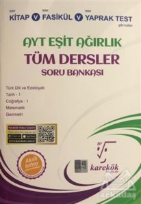 AYT Eşit Ağırlık Tüm Dersler Soru Bankası