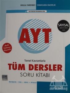 AYT Tüm Dersler Soru Kitabı Sayısal