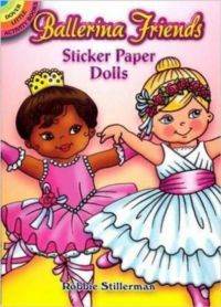 Ballerina Friends Sticker Paper Dolls