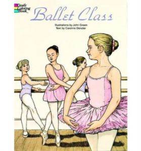 Ballet Class Coloring Book