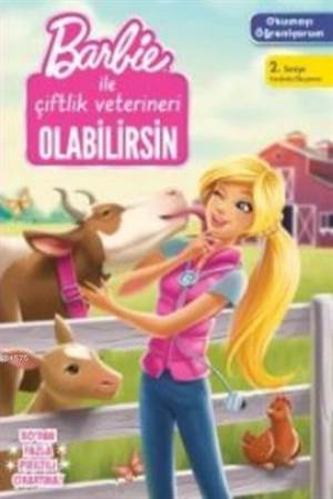 Barbie Okumayı Öğreniyorum Çiftlik Veterineri Olabilirsin