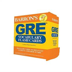 Barron's GRE Vocabulary Flashcards (2Nd Ed.)