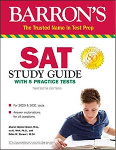 Barron's SAT Study Guide With 5 Practice Tests