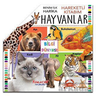 Benim İlk Hareketli Kitabım Hayvanlar