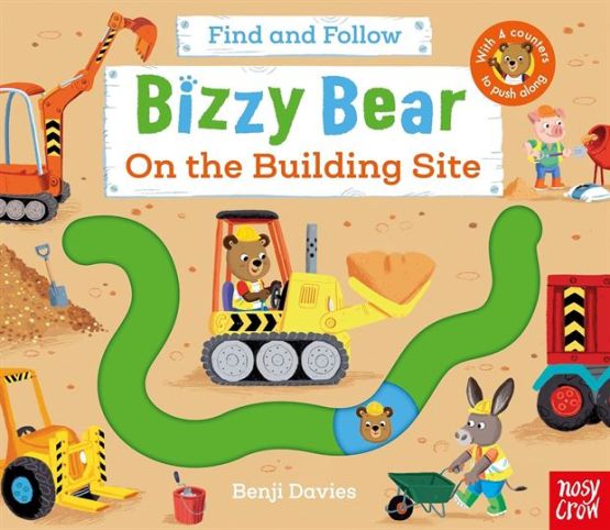 Bizzy Bear on the Building Site - Find and Follow