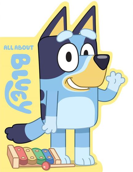 Bluey: All About Bluey : A Bluey - Shaped Board Book