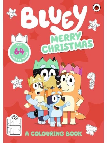 Bluey: Merry Christmas: A Colouring Book - Bluey - Thumbnail