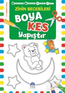 Boya Kes Yapıştır - Zihin Becerileri 6 Yaş