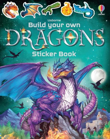 Build Your Own Dragons Sticker Book - Build Your Own Sticker Book