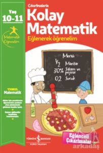 Çıkartmalarla Kolay Matematik (10-11 Yaş)