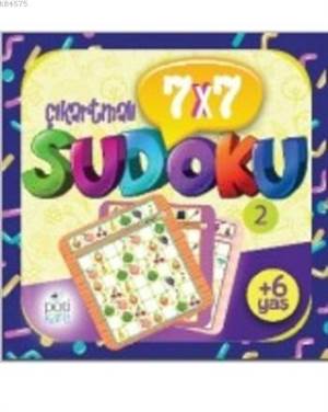 Çıkartmalı 7X7 Sudoku