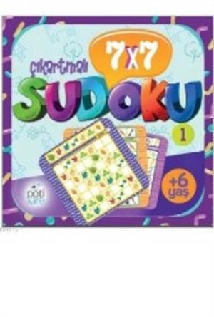 Çıkartmalı 7X7 Sudoku