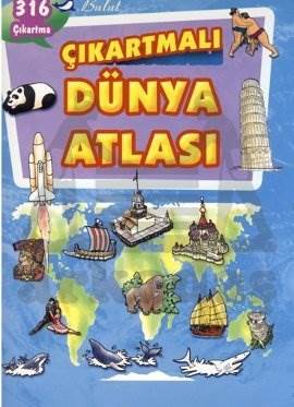 Çıkartmalı Dünya Atlası