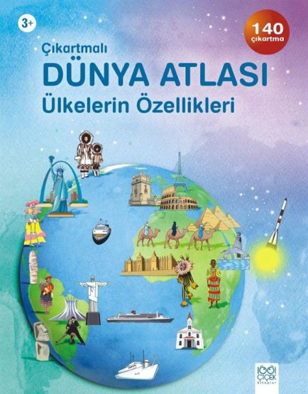 Çıkartmalı Dünya Atlası - Ülkelerin Özellikleri