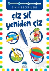 Çiz Sil Yeniden Çiz (Mavi Kitap)